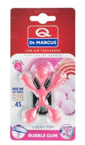 Dr. Marcus Lucky Top Autóillatosító (15Db/Karton) Bubble Gum