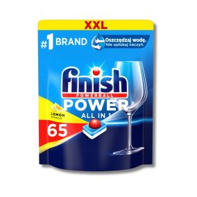 Finish Mosogatótabletta Powerball Allin1 65Db-Os Lemon