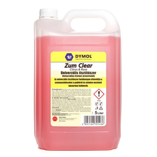 Dymol Zum Univerzális Tisztítószer 5L (96 Kanna/Raklap) Citrus&Rose