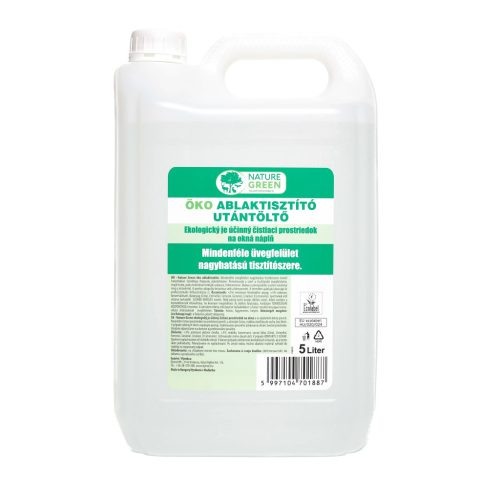 Dymol Nature Green Öko Ablaktisztító 5L (96Kanna/Raklap)