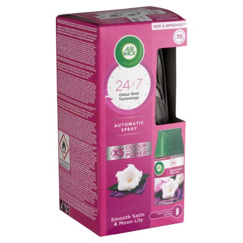 Air Wick Freshmatic Készülék+Utántöltő (4Csg/Karton) Smooth Satin&Moon Lily