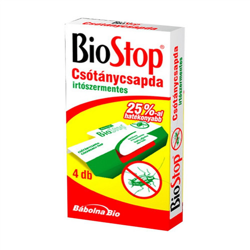 Biostop Csótánycsapda 4Db/Csg (12Csg/Karton)