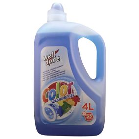 Well Done Folyékony Mosószer 4L Color