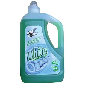 Well Done Folyékony Mosószer 4L Fehér