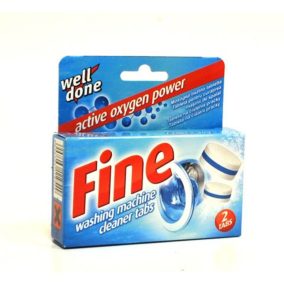 Well Done Fine Mosógép Tisztító Tabletta 2X40G