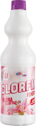 Hip-Tom Clorfix Fehérítő 1L (10Db/Karton, 560Db/Raklap) Flóra
