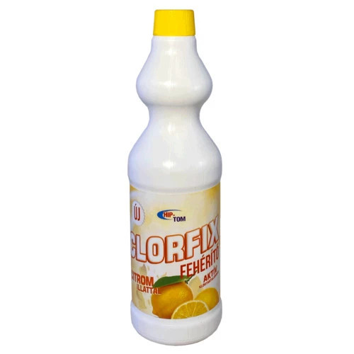Hip-Tom Clorfix Fehérítő 1L (10Db/Karton, 560Db/Raklap) Citrom