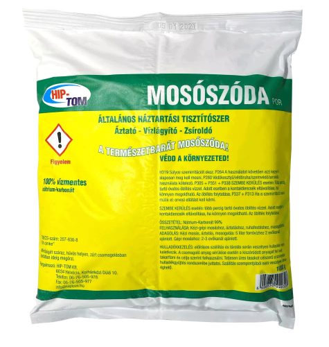 Hip-Tom Mosószóda 1Kg (20Db/Karton, 400Db/Raklap)