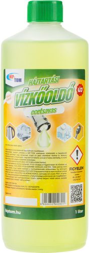 Hip-Tom Háztartási Ecetsavas Vízkőoldó 1L (10Db/Karton)