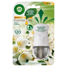   Air Wick Elektromos Illatosító Készülék+Utántöltő 19Ml White Flowers