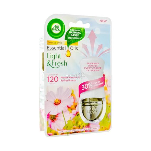 Air Wick Elektromos Illatosító Készülék+Utántöltő 19Ml (6Csg/Karton) Flower Meadow & Spring Breeze