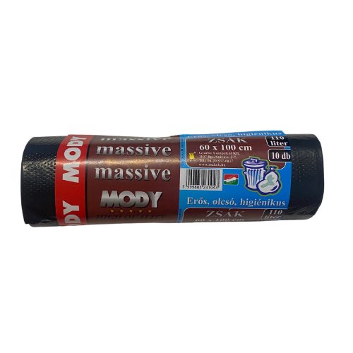 Szemeteszsák Massive (10Db/Tek, 110L, 60X100Cm, 25Tek/Karton)
