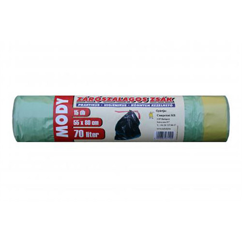 Szemeteszsák Massive Zárószalagos (15Db/Tek, 70L, 55X80Cm)