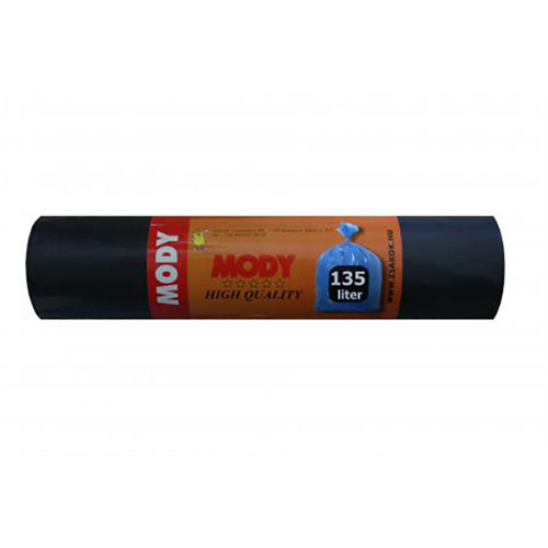 Szemeteszsák Mody (70X110, 135L, 10Db/Tek, 20Tek/Karton)
