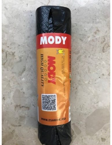 Szemeteszsák Mody (60X80, 80L, 20Db/Tek, 25Tek/Karton)