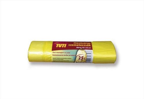 Szemeteszsák Tuti Önzáró Szalaggal 25L (20Db/Tek, 40Tek/Karton)