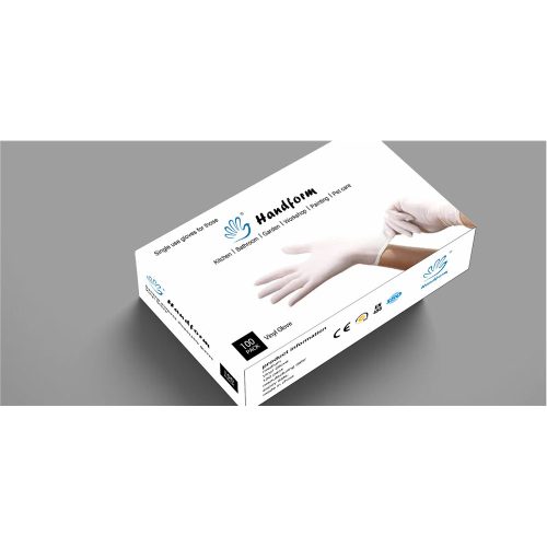 Gumikesztyű Handform "Xl" Vynil 100Db/Doboz, 10Doboz/Karton