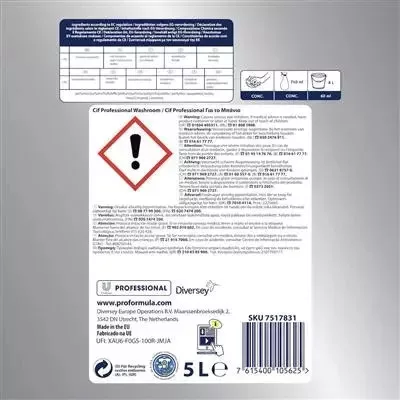Cif Washroom 2In1 Szanitertisztítószer 5L