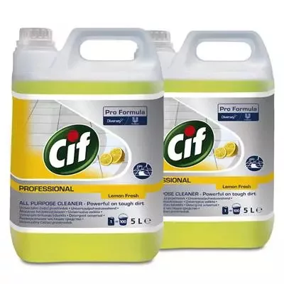 Cif Apc Lemon Fresh Általános Felülettisztítószer Citrom Illattal 5L