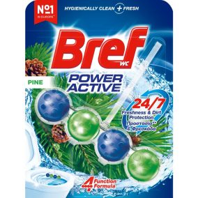 Bref Wc Tisztító Golyós 50G Power Aktiv Pine