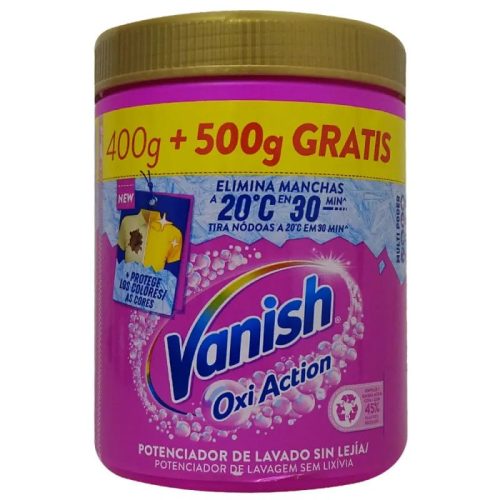 Vanish Oxi Action Folteltávolító Por 900G (6Db/Karton) Színes
