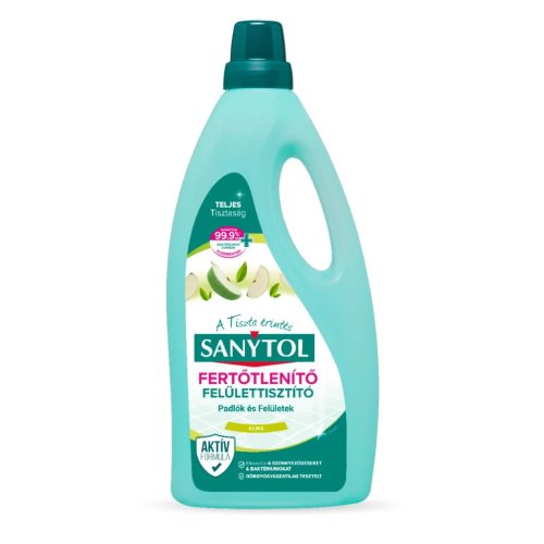 Sanytol Fertőtlenítő Felülettisztító 1L (12Db/Karton) Apple