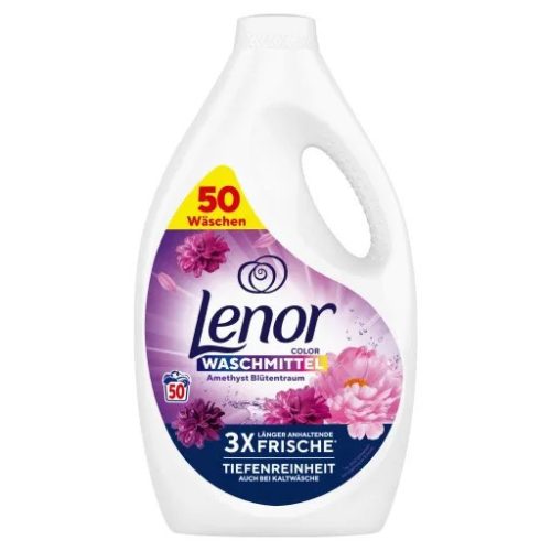 Lenor Folyékony Mosószer 2,5L (3Db/Karton) Color Amethyst 