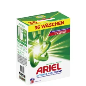 Ariel Universal Mosópor, 36 Mosás, 1,98Kg Univerzális