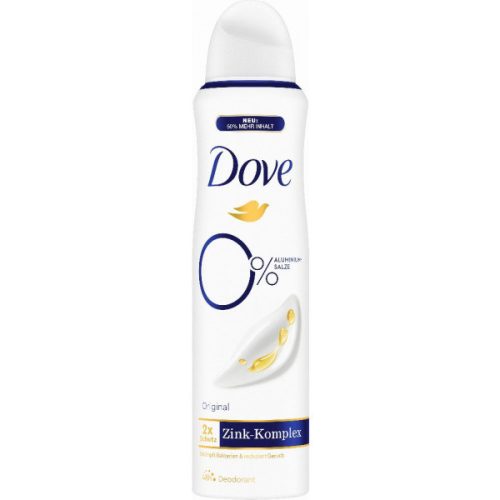 Dove Deo Spray 150Ml (6Db/Karton) Original Cink-Komplexszel