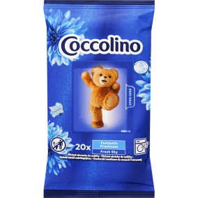   Coccolino Nedves Illatkendő Szárítógépbe 20Db/Csg Fresh Sky