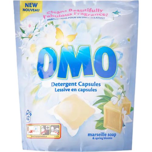 Omo Mosókapszula 42Db/Csg (4Csg/Karton) Marseille Soap&Spring Blooms