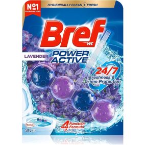 Bref Wc Tisztító Golyós 50G Power Aktiv Lavender