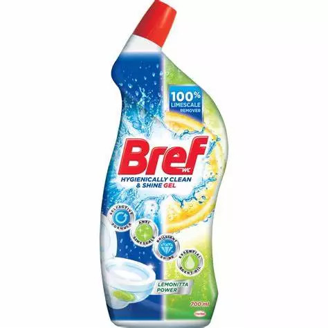 Bref Wc Tisztító Gél 700Ml (10Db/Karton) Lemon