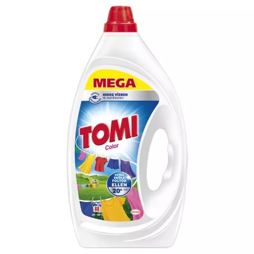 Tomi Folyékony Mosószer 3,96L (4Db/Karton) Color