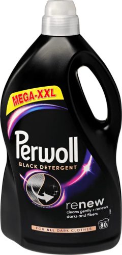Perwoll Folyékony Mosószer 4L (4Db/Karton) Renew Black