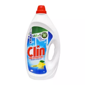 Clin Ablaktisztító, Csíkmentes 4L Lemon