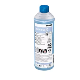   Ecolab Maxx Brial S Felület- És Üvegtisztító Koncentrátum, Kíválló Nedvesítési Képességgel 1L