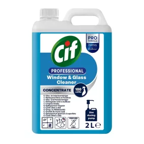   Cif Professional Window/Multisurface Ablak És Felülettisztítószer Koncentrátum 2L