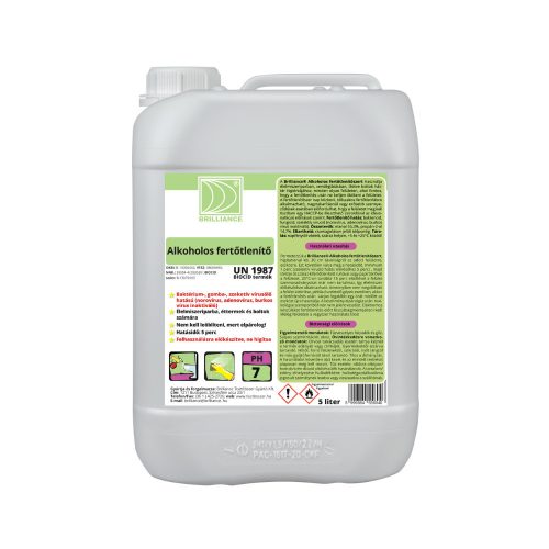 Brilliance® Alkoholos Fertőtlenítő 5 Liter