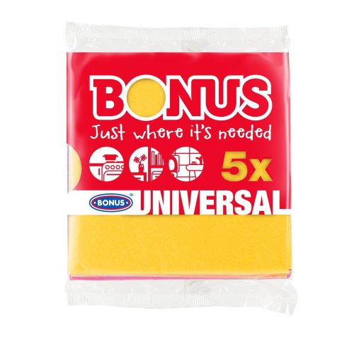 Bonus Általános, Univerzális Törlőkendő 5Db/Csg (15Csg/Gyűjtő, 360Csg/Karton)
