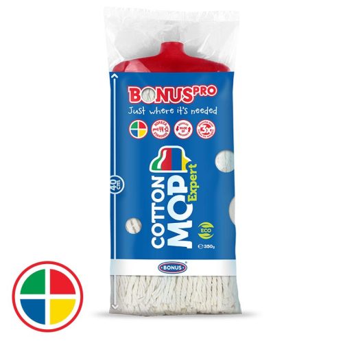 Bonuspro Cottonmop Expert Piros - 350G (20Db/Karton)