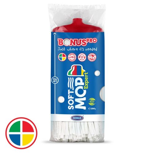 Bonuspro Softmop Expert Piros - 250G (16Db/Karton)