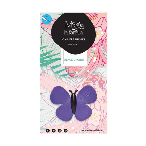 Marta La Farfalla Autóillatosító (12Db/Karton) Black Orchid
