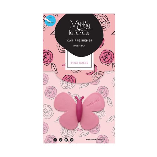 Marta La Farfalla Autóillatosító (12Db/Karton) Pink Rose