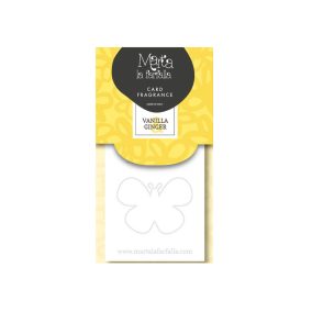 Marta La Farfalla Card Autóillatosító Vanilia&Ginger