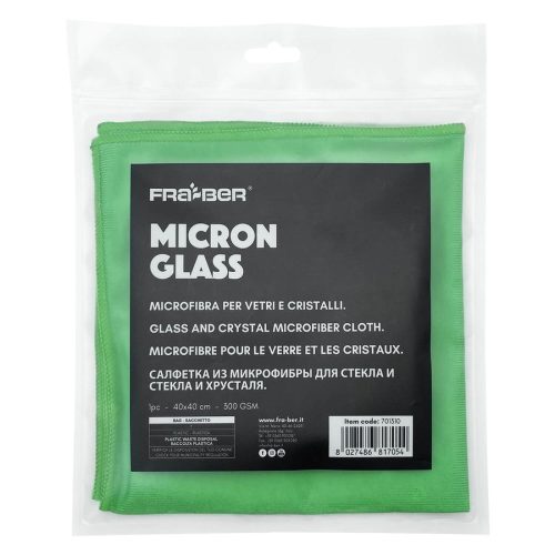 Fra-Ber Micron Glass Üvegtisztító Mikrokendő 40X40Cm 300Gsm