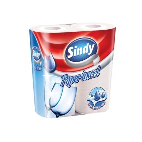   Sindy Tekercses Kéztörlő 10M/Tek, 2Tek/Csg, 24Csg/Karton, 18Karton/Raklap