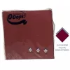 Ooops! Szalvéta 33X33Cm, 2R., 1/4 Hajtás,  Bordó, 100 Lap/Csg, 20Csg/Karton, 42Karton/Raklap