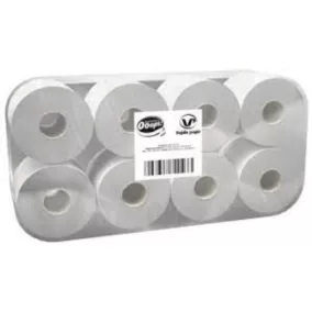   Ooops! Toalettpapír Kistekercses 3R., Hófehér, 250Lap/Tek, 8Tek/Csg, 9Csg/Karton, 18Karton/Raklap