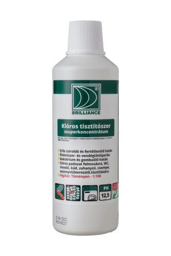 Brilliance Klóros Tisztítószer Szuperkoncentrátum 1L (6Db/Karton)